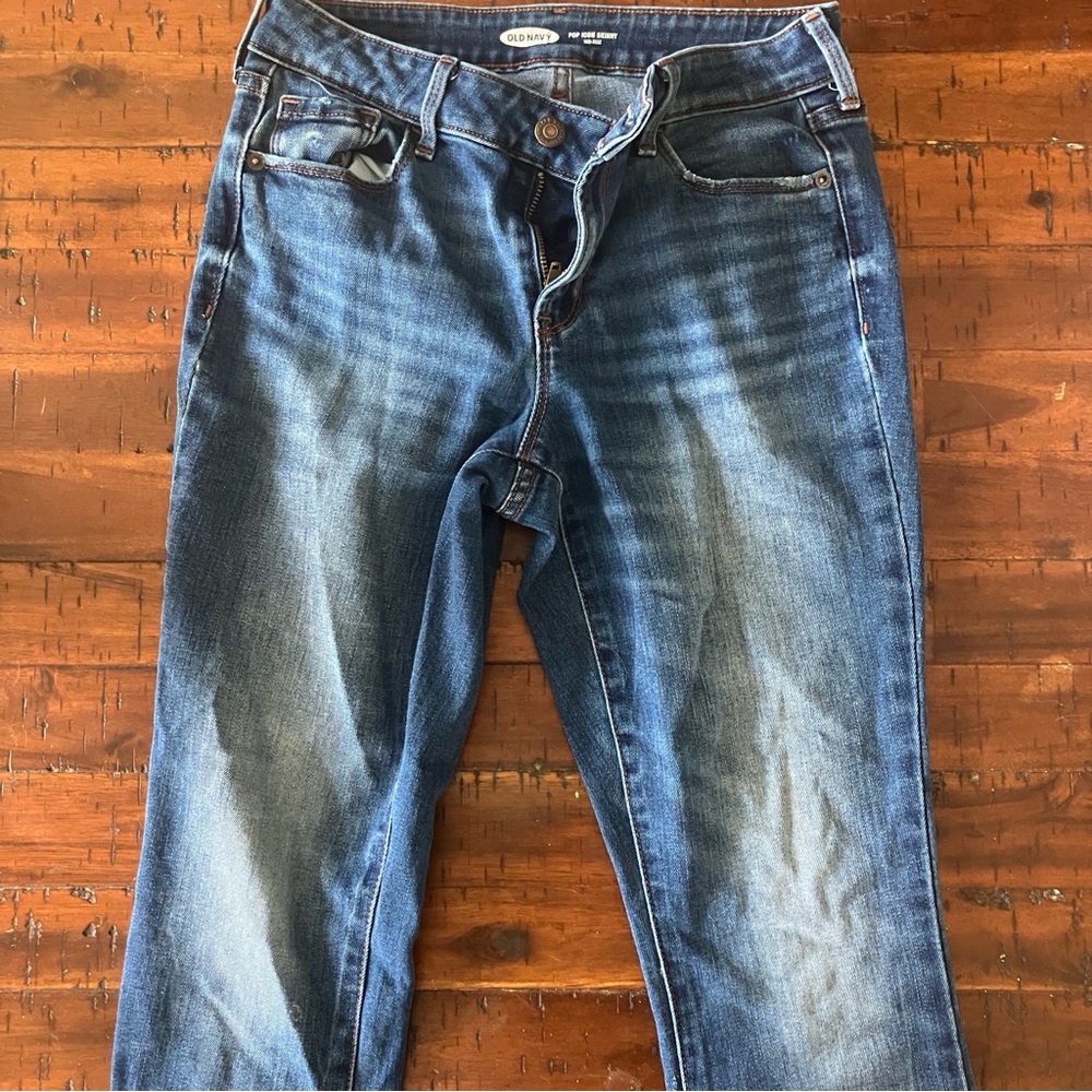 Old Navy Blue Denim Skinny Jeans